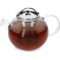 La Cafetire Darjeeling Loose Leaf Glass Teapot with Infuser - Clear