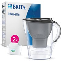 Brita 2.4L Marella Water Filter Jug with 3 Cartridges - Grey