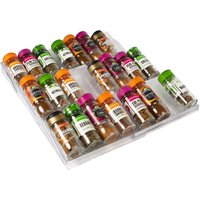 Expandable Spice Rack Drawer Organiser - Clear