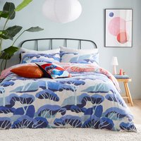 D'Azure Abstract Duvet Cover Set - Multicolour / Superking