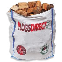 Warma Firewood Softwood Logs - Brown / 1 x Bulk Dumpy Bag