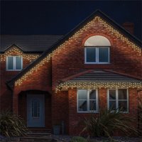 Icicle Lights 604020 Drop Black 5m120 LED WW - Black