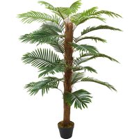 Potted Artificial Palm Tree - Green / 160cm