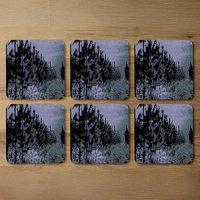 Star Tree Line Coaster - Blue