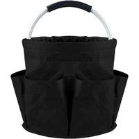 Outdoor Portable Foldable Picnic Basket - Black