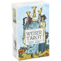 Weiser Tarot Cards Deck with Guidebook Modern Rider Waite Edition - Multi