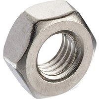 Unifix A2-304 St/St Full Nuts DIN 934 - M8 x 1.25 - Grey