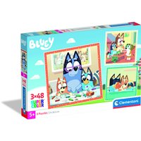 Clementoni Bluey 3 x 48 Piece Puzzle Set
