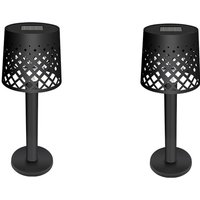 Set of 2 Garden Glow Shadow Table Lamps