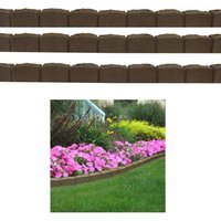 Brown Roman Stone Rubber Edging - Brown / 3