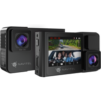 NAVITEL, Navitel RS2 Duo 1080p Front and Interior Dash Cam - Black NAVITEL, Navitel RS2 Duo 1080p Front and Interior Dash Cam - Black