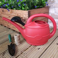 Samuel Alexander, 5L Ward Garden Watering Can with Rose - Red - Red Samuel Alexander, 5L Ward Garden Watering Can with Rose - Red - Red