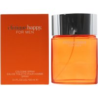 Clinique Happy For Men Cologne Spray Eau de Toilette 100ml Spray - Orange