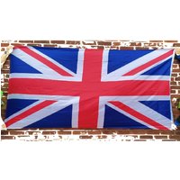 Giant Union Jack Flag 2.4M - Red