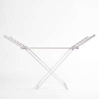 Winged Folding Heated Airer - Grey