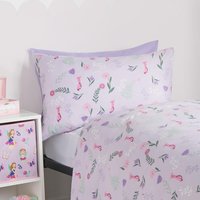 Ballerina Duvet Cover Set - White / Single