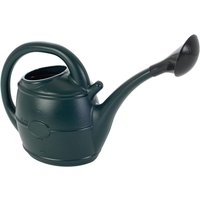 Green 10 Litre Lightweight Watering Cans With Sprinkler Head and Handle - Green