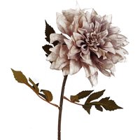 Artificial Dahlia Flower Stem - Dusty Pink Dahlia