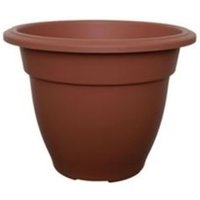 Terracotta Round Bell Plant Pot 30cm Small Plastic Bell Planter Pot - Terracotta / 1