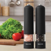 Salter Matte Electronic Mill Set - Black