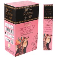 Golden Palo Santo Rosemary Incense Sticks for Meditation, Relaxation - Gold