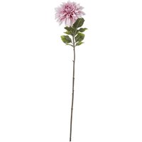 3 Pack Pink Dahlia Artificial Flower Stems - Pink