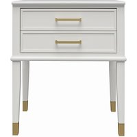 CosmoLiving Westerleigh End Table - White
