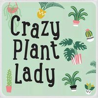 Crazy Plant Lady Coaster - Green