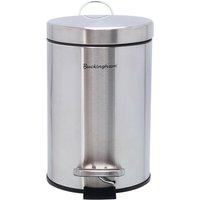 Stainless Steel Pedal Bin 5 Litre - Silver