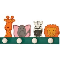 Zoo Animal Coat Hook Rail