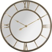 Mirror Beaded Clock