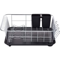 KitchenCraft Dish Drainer - Silver