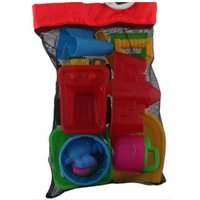 Sand Toys Beach Bucket Toys With Bag For Kids Boys Girls Beach Toys - Multicolor