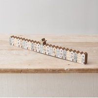 Christmas Star Countdown Calendar - Wood