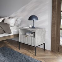 Nova Night Stand - Light Grey