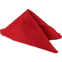 Cotton Polyester Dinning Table Napkins - Claret / 10