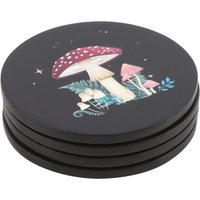 Mystical Forest Coaster Set - Multicolor