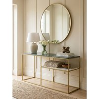 Nirav Assorted Marble And Gold Frame Console Table - Gold
