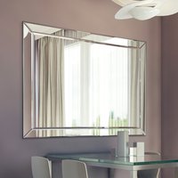 MirrorOutlet Thirlmere Venetian Mirror 137 x 109cm - All glass