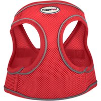 HugglePets Step In Air Mesh Dog Harness - Purple, Large - Red / Medium