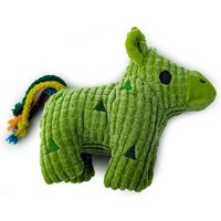 HugglePets Party Pup Pinata Squeaky Dog Toy - Purple - Lime