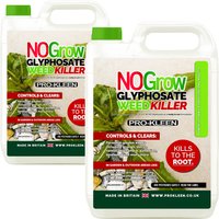 NOGROW WeedKiller 4 Litre Deep Root Killing 7.2g l Glyphosate Weed Killer - Clear / 8kg