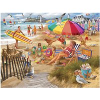 Seaside Summer Fun 1000 Piece Jigsaw Puzzle (July Sub) - Neutral