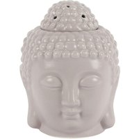 Something Different Buddha Head Oil Burner A - Grey