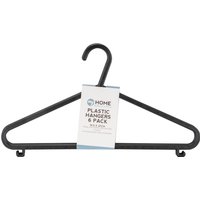 Pack Of 6 Plastic Hangers
