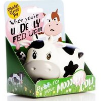 Moody Cow Stress Toy - White