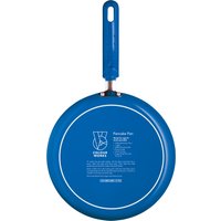 Colourworks, Colourworks Blue Crpe Pan with Soft Grip Handle - Blue Colourworks, Colourworks Blue Crpe Pan with Soft Grip Handle - Blue