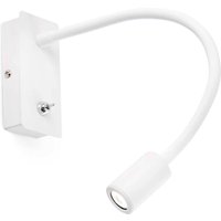Sami LED Indoor Wall Light Reading Lamp - White
