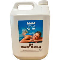 5kg Castle Hot Tubs Spa Bromine Granules - white