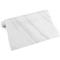 Livingandhome Marble Self Adhesive Wallpaper Roll - White